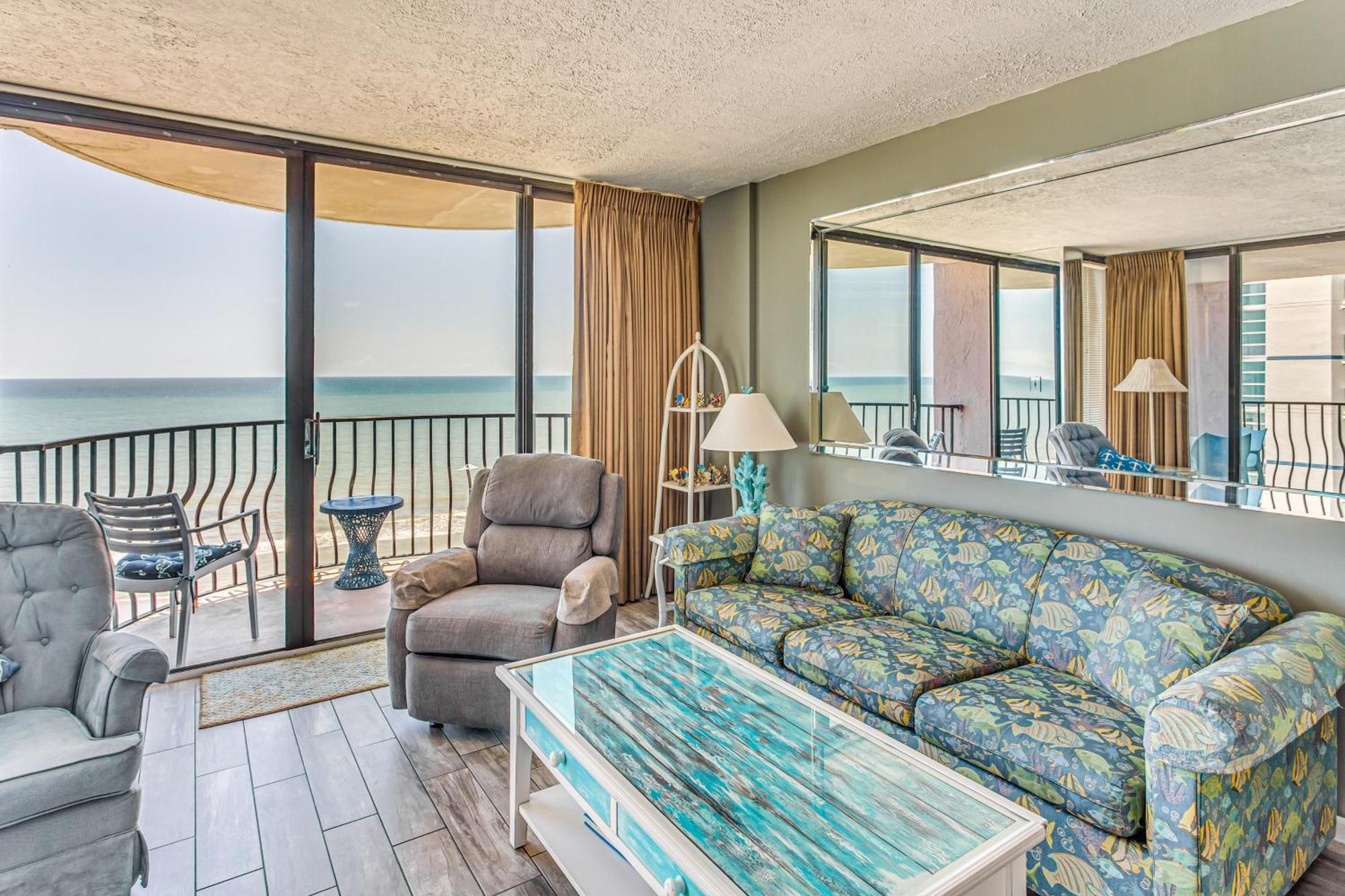 Myrtle Beach Oceanfront Condo With Covered Balcony! Екстериор снимка