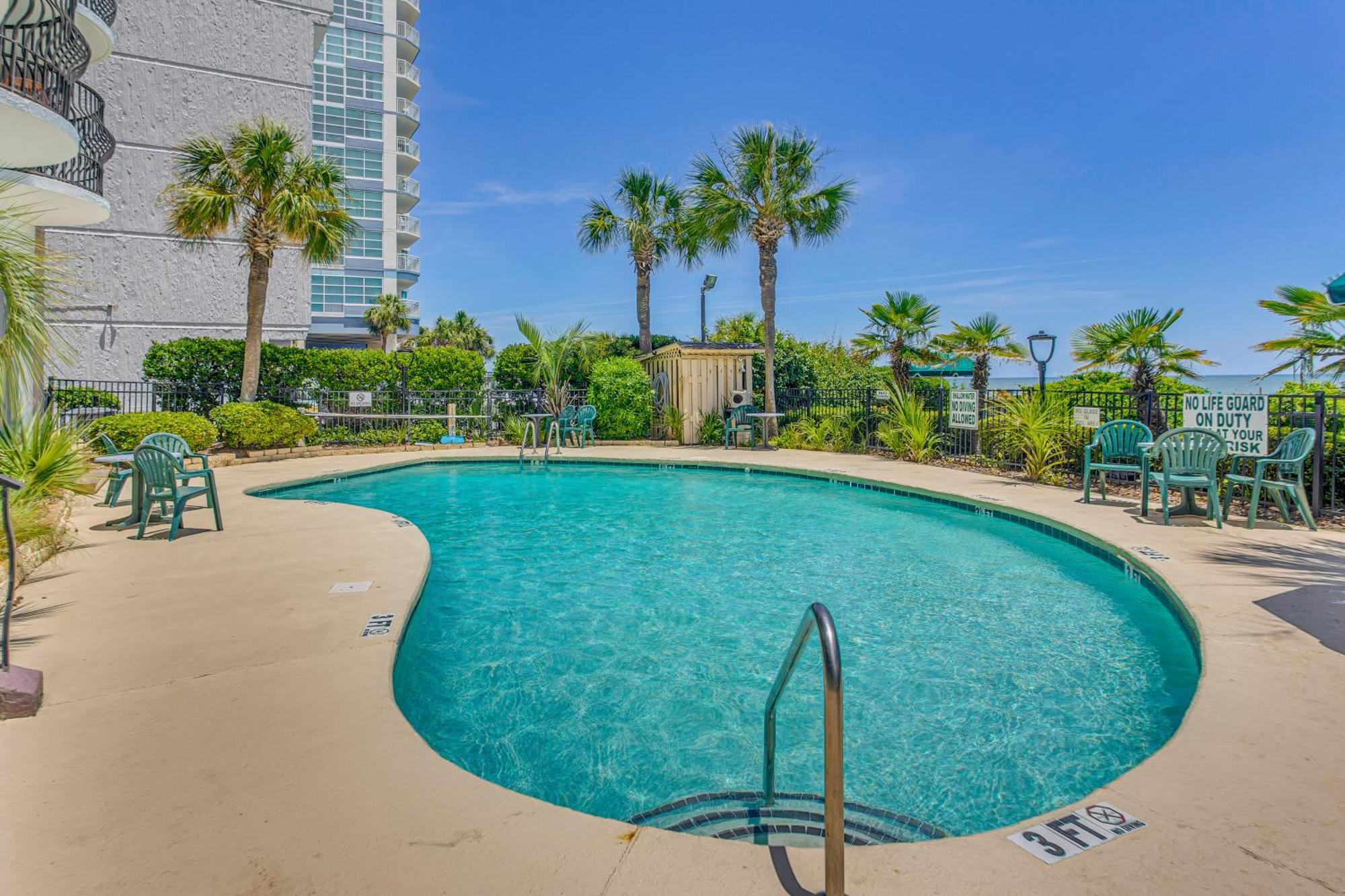 Myrtle Beach Oceanfront Condo With Covered Balcony! Екстериор снимка
