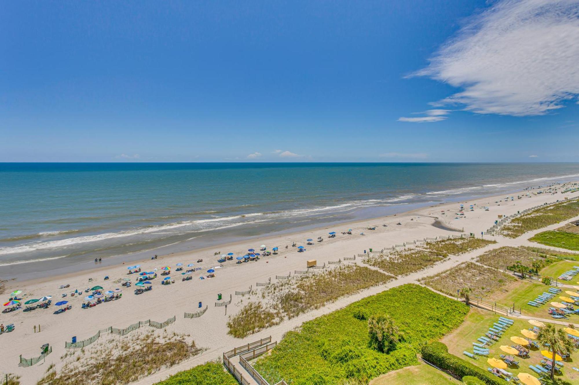 Myrtle Beach Oceanfront Condo With Covered Balcony! Екстериор снимка