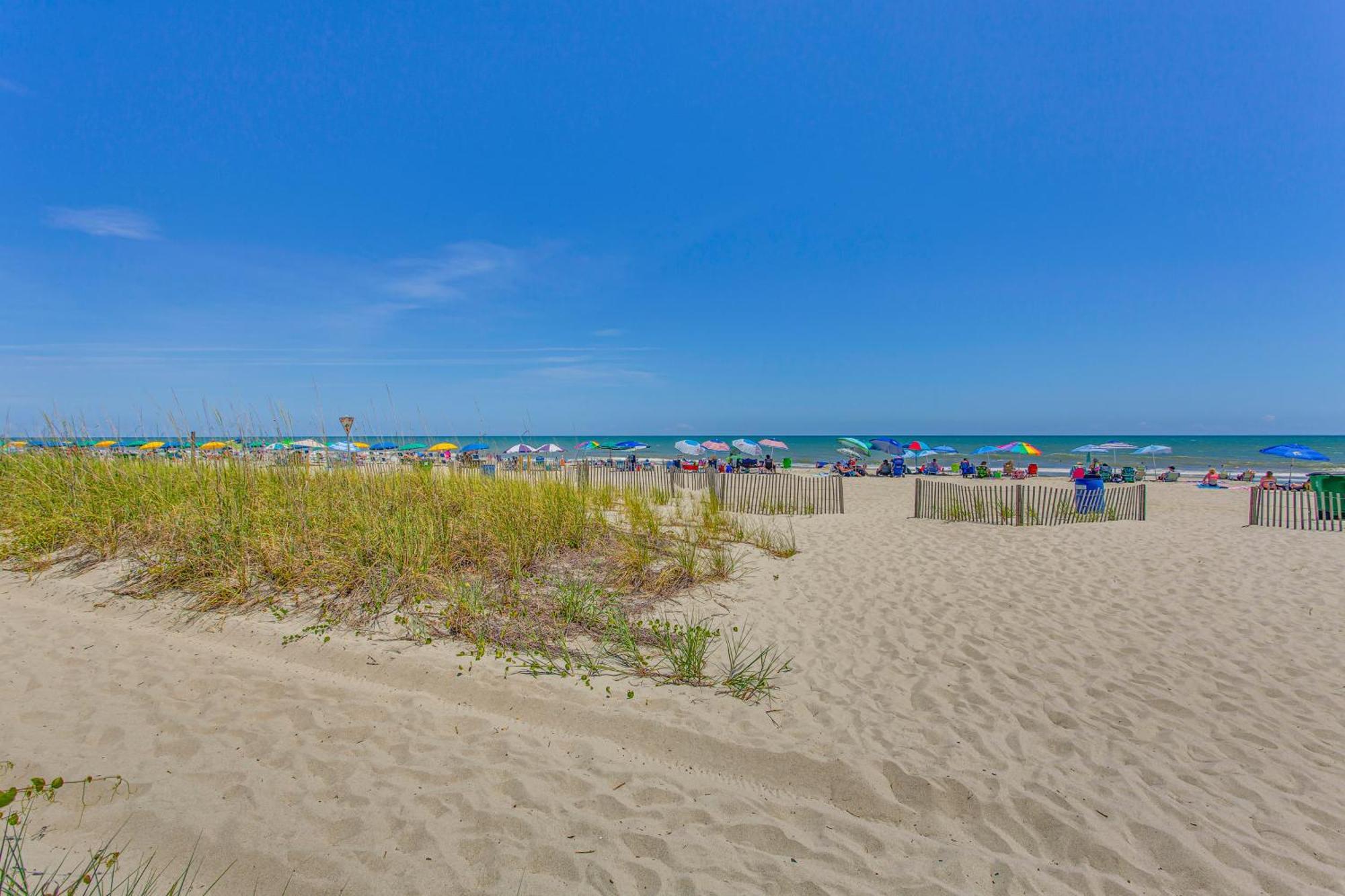 Myrtle Beach Oceanfront Condo With Covered Balcony! Екстериор снимка