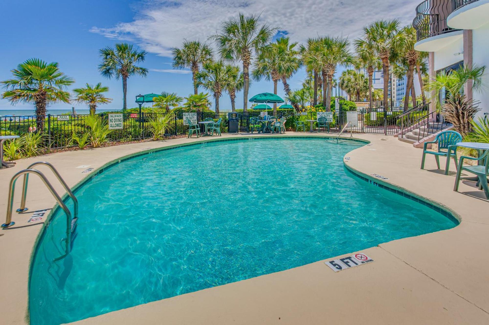 Myrtle Beach Oceanfront Condo With Covered Balcony! Екстериор снимка